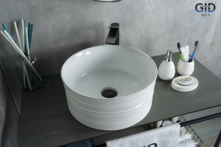 Раковина накладная (41х41) Gid W969