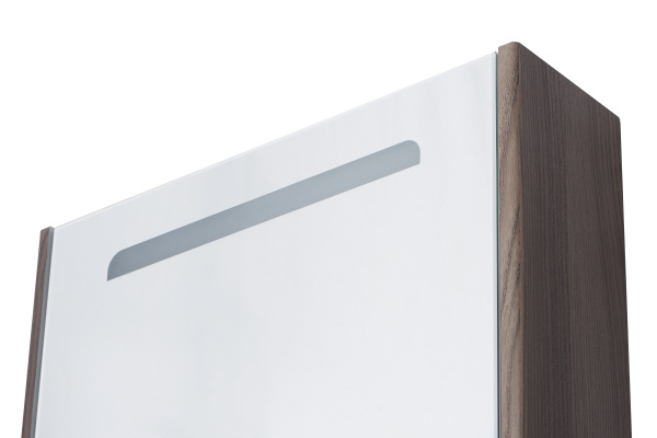 Зеркальный шкаф Aquaton Сильва 50 дуб макиато 1A215502SIW5L