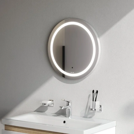 Зеркало сенсорное (50х50) Am.Pm X-Joy M85AMOX0501WG с LED-подсветкой