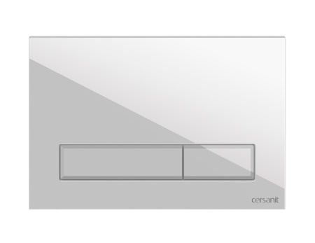 Кнопка Cersanit BLICK пластик белый 64113