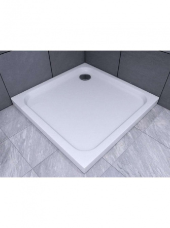 Поддон мраморный  квадратный Alpen Aura 60511