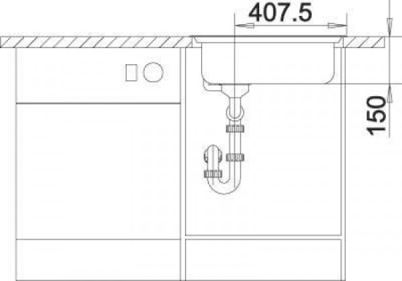 Кухонная мойка Blanco Dana-IF 514646