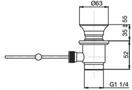 Смеситель для раковины Jacob Delafon Kandel E660RU-CP