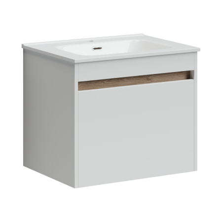 Тумба под раковину Sancos  Smart SM60W белый глянец