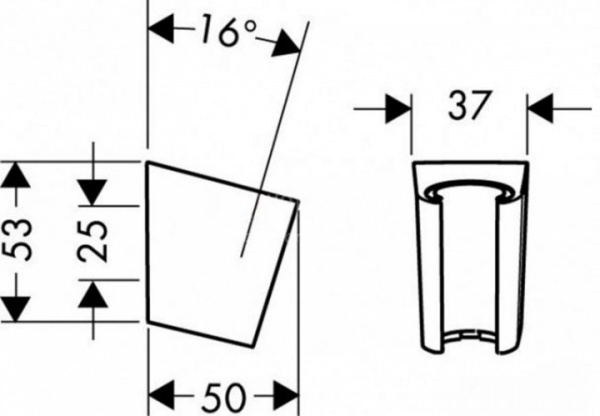 Держатель душа Hansgrohe 28331800