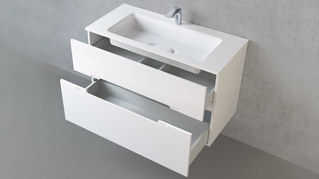 Тумба под раковину Jorno Modul 100  Mоl.01.97/P/W