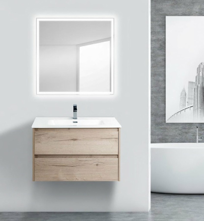 База под раковину подвесная BelBagno KRAFT-600-2C-SO-RNN Rovere Nebrasca Nature