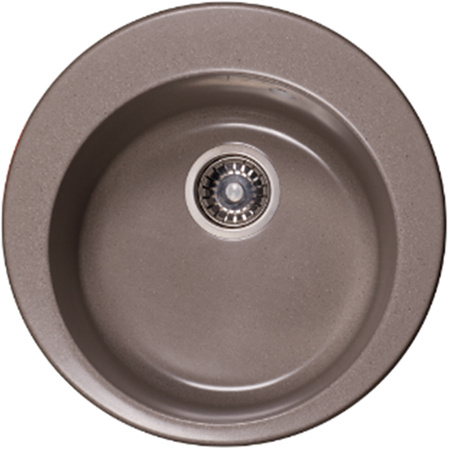 Мойка гранитная Ganzer Ø 48 см (песочный) GZ48001A