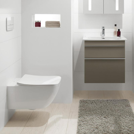 Унитаз подвесной с сидением Villeroy&Boch Venticello 4611RSR1