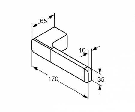 Держатель туалетной бумаги Kludi E2 4997205