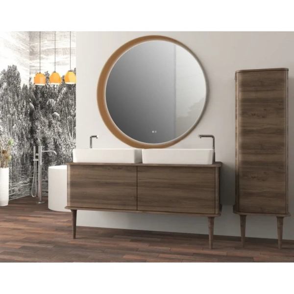 Пенал Cezares Idra 55820 подвесной L/R, Noce