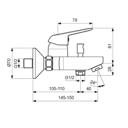 Набор смесителей 3 в 1 Vidima Fine BD126AA