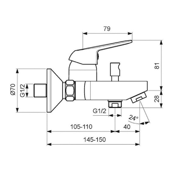 Набор смесителей 3 в 1 Vidima Fine BD126AA
