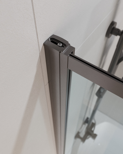 Душевая шторка на ванну CEZARES SLIDER-VF-11-90/150-C-GM