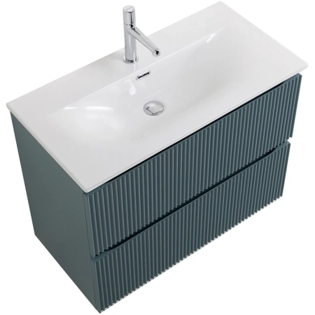 Тумба под раковину 70 BelBagno Uno UNO-MINI-700-2C-SO-AO голубой матовый, без раковины