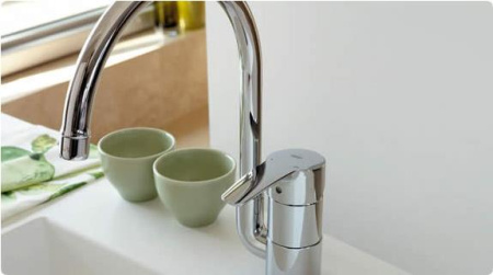 Смеситель однорычажный для кухни Grohe Eurostyle Cosmopolitan 33975 002 (33975002) хром