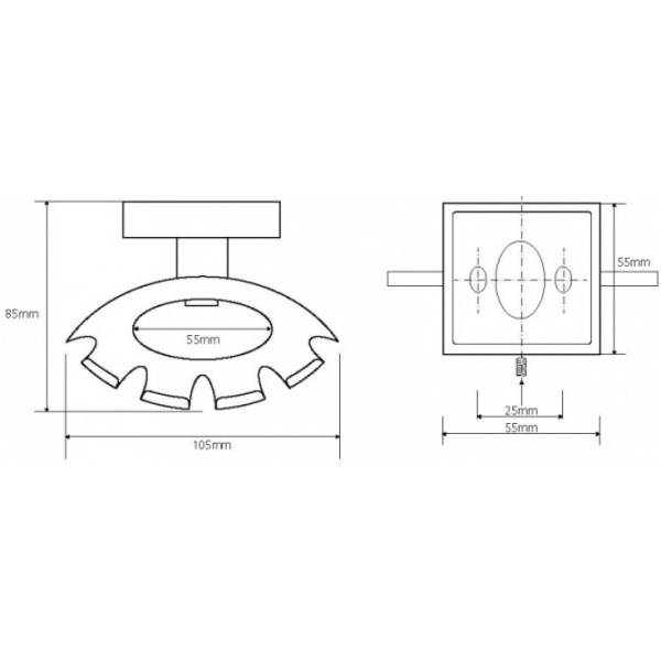 Держатель зубных щетoк Bemeta BETA 132110032