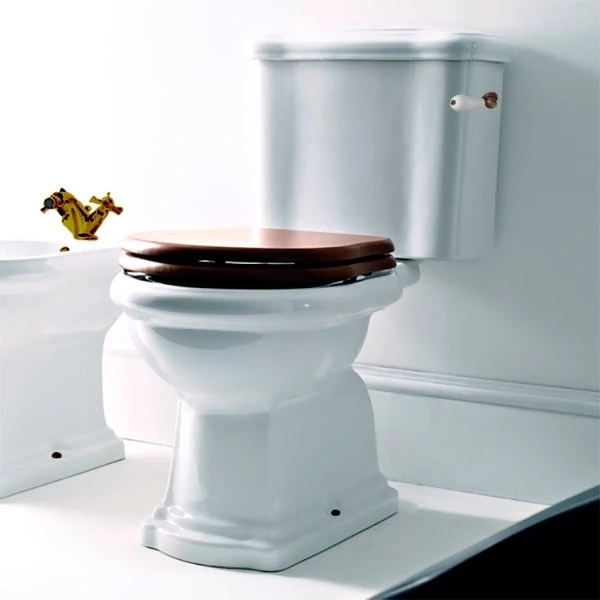 Чаша напольного унитаза слив в пол Kerasan Retro 101201