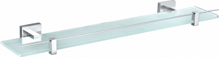 Стеклянная полка для ванной WONZON & WOGHAND POLO, хром WW-8927