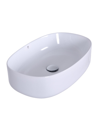 Раковина накладная (54х35) Orange  B07-540W белый глянец