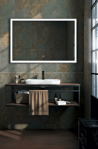 Раковина полувстраиваемая (55х40) Kerama Marazzi Plaza PLR.wbi.55.1