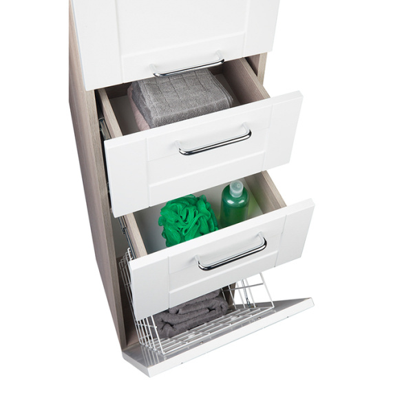 Пенал, IDDIS SEN3600i97, белый/дерево