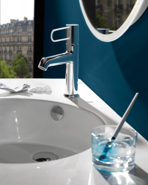 Смеситель для раковины Jacob Delafon Odeon Rive Gauche E21028-00-CP Смеситель для раковины Jacob Delafon Odeon Rive Gauche E21028-00-CP