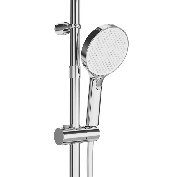 Душевая система с изливом Kerama Marazzi Fonte FO.202.KM.CR хром Душевая система с изливом Kerama Marazzi Fonte FO.202.KM.CR хром