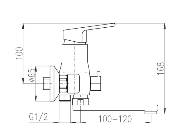 Смеситель для ванны Rav Slezak Sazava SA351.5