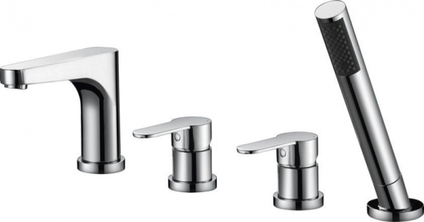 Смеситель для ванны на бортик Cezares Laconico LACONICO-C-BVDM-01