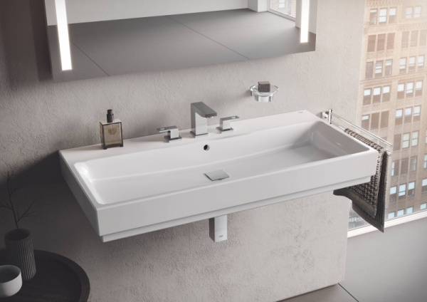 Раковина подвесная (1010х49см) Grohe Cube Ceramic 39386 00H (3938600H) Раковина подвесная (1010х49см) Grohe Cube Ceramic 39386 00H (3938600H)