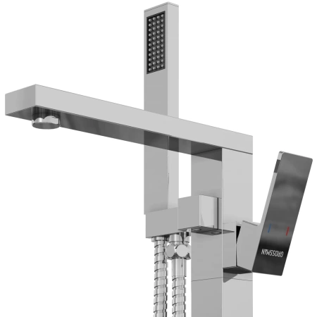 Смеситель напольный для ванны Grossman Falcon 530.K35.08.100 хром глянцевый