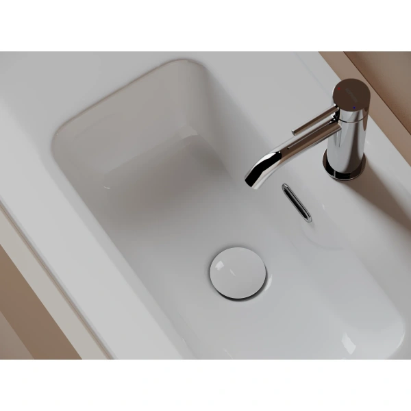 Раковина встраиваемая сверху (81х39,5) Ceramica Nova Compact CN7026