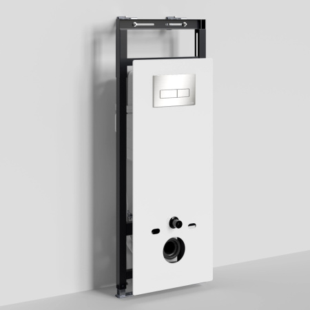 Инсталляция для подвесного унитаза WasserKraft Salm 27TLT.010.ME.WH.BN03