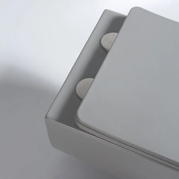 Унитаз подвесной Vincea Evo VT1-34SMG безободковый, серый