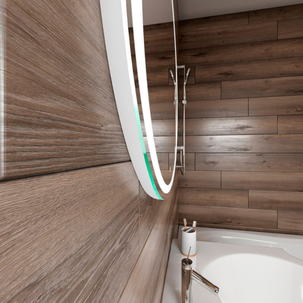 Зеркало с подсветкой (90x70) Continent Credo ЗЛП84