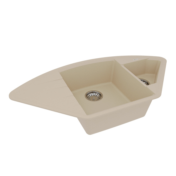 Кухонная мойка Lemark IRKANA 980  бежевый 9910044