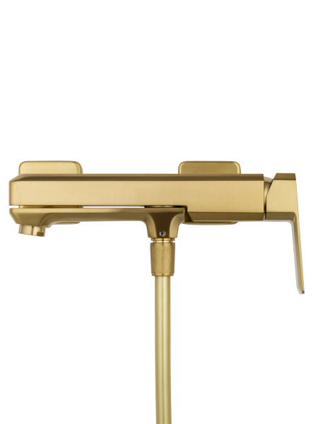 Смеситель для ванны с душем WONZON & WOGHAND DIAMOND, брашированное золото WW-88639011- BG