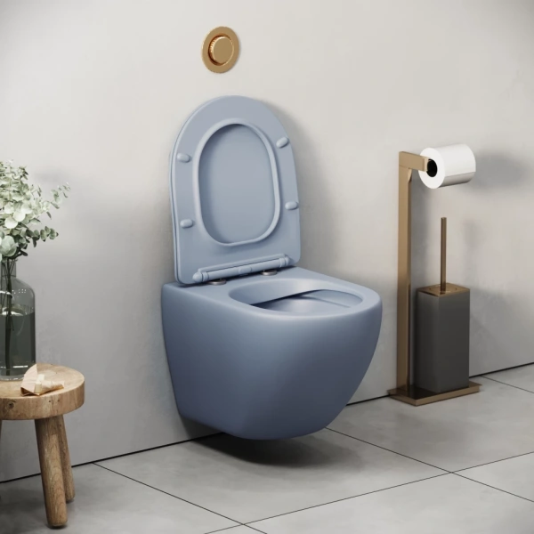 Унитаз подвесной безободковый Grossman Color GR-4455BSMS-21 с сиденьем микролифт