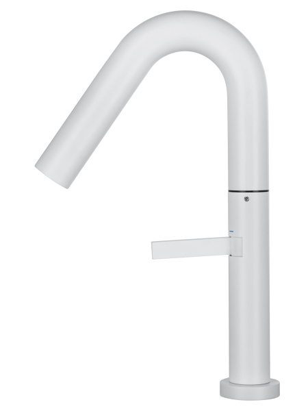 Смеситель для раковины высокий WONZON & WOGHAND, белый матовый WW-6068-MW Смеситель для раковины высокий WONZON & WOGHAND, белый матовый WW-6068-MW