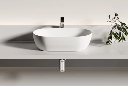 Раковина накладная (50х30) Ceramica Nova Twist CN12001MW