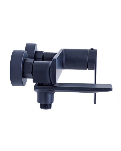 Смеситель для ванны однорычажный Orange Berni M09-100b черный