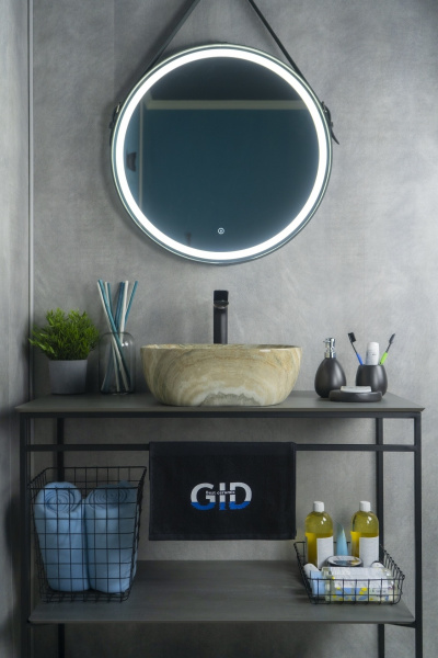 Раковина накладная (42,5х42,5) Gid Mnc543