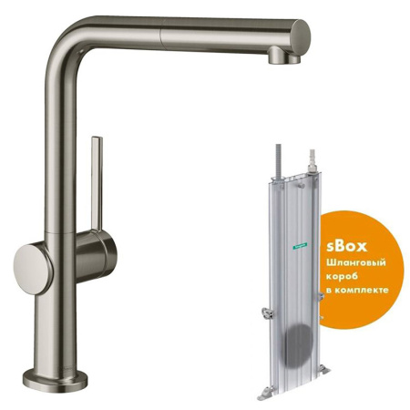 Кухонный смеситель Hansgrohe Talis M54 72809800, сталь