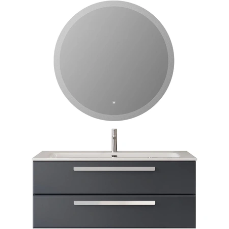 Тумба под раковину Cezares ECO-CER-N-1200-2C-SO-GR-P Grafito без ручек