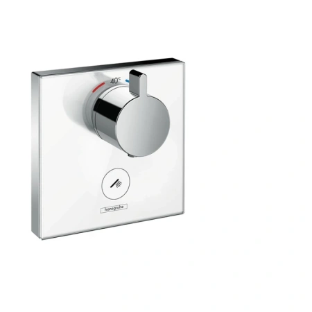 Термостат для душа Hansgrohe ShowerSelect Highflow 15735400 белый