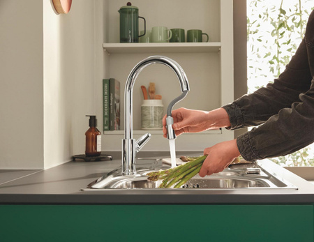 Смеситель для кухни однорычажный Grohe BauCurve 30547 000 (30547000)
