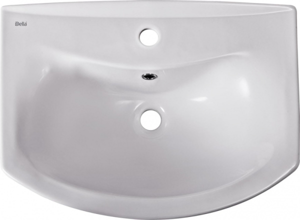 Раковина с отверстием Della Quattro DE511160001