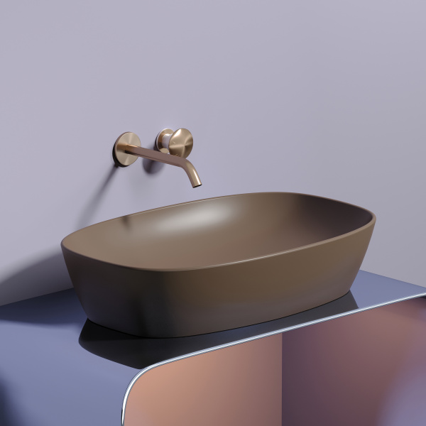 Раковина накладная (60х38) Ceramica Nova ELEMENT CN6049MDB