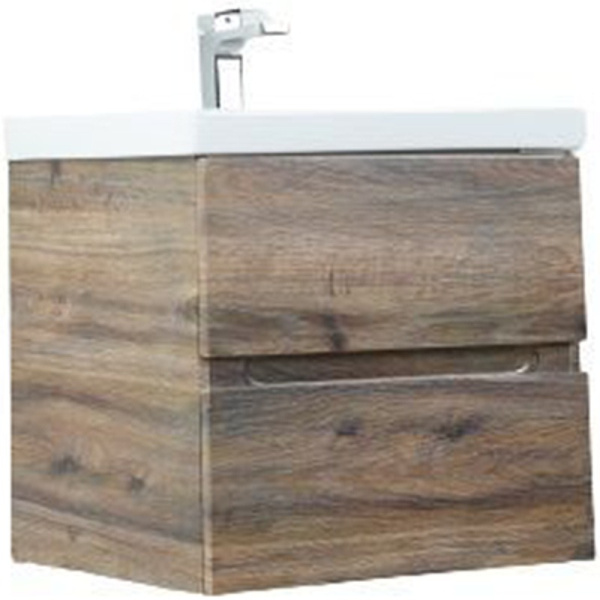 База под раковину напольная Art&max AM-Techno-600-2C-SO-LW646 Дуб бомонд Лофт